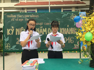 Trường THCS Chu Văn An sinh hoạt ngày 2/9 (2/9/1945 -2/9/2016)