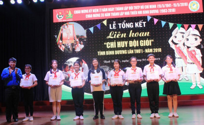 Tổng kết Hội thi nghi thức Đội và Múa hát tập thể tỉnh Bình Dương năm 2018