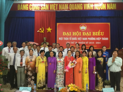 Đại hội đại biểu Mặt trận Tổ quốc Việt Nam phường Hiệp Thành lần IX - Nhiệm kỳ 2019 - 2024