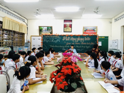 Liên đội Trường THCS Chu Văn An, thành phố Thủ Dầu Một, tỉnh Bình Dương phát động phong trào “Đọc và làm theo báo Đội” và triển khai chương trình truyền thanh trực tuyến (Podcast) “Văn học tuổi thần tiên” năm học 2023 – 2024