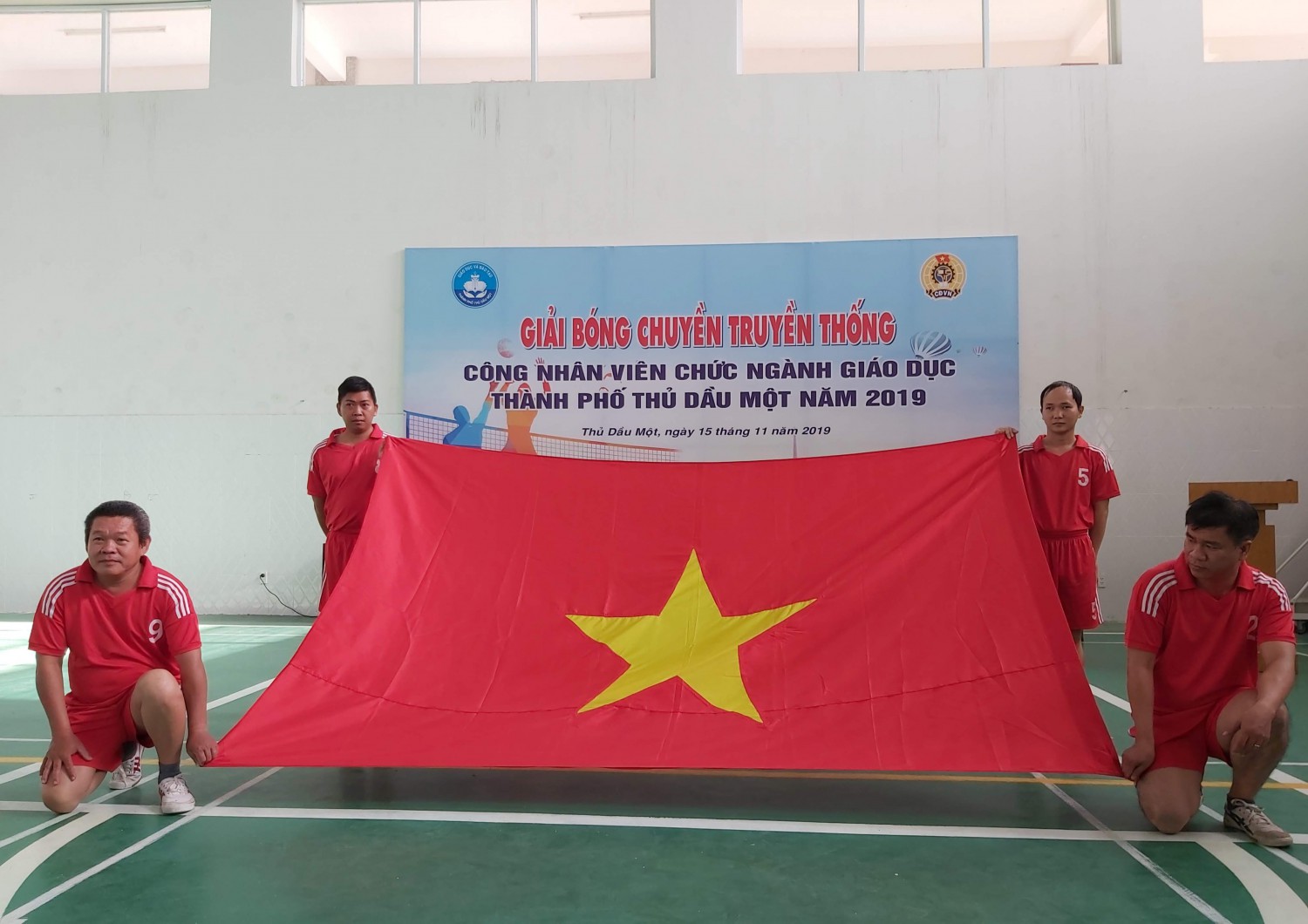 Lễ Khai mạc Giải bóng chuyền truyền thống Ngành Giáo dục Thành phố Thủ Dầu Một năm 2019
