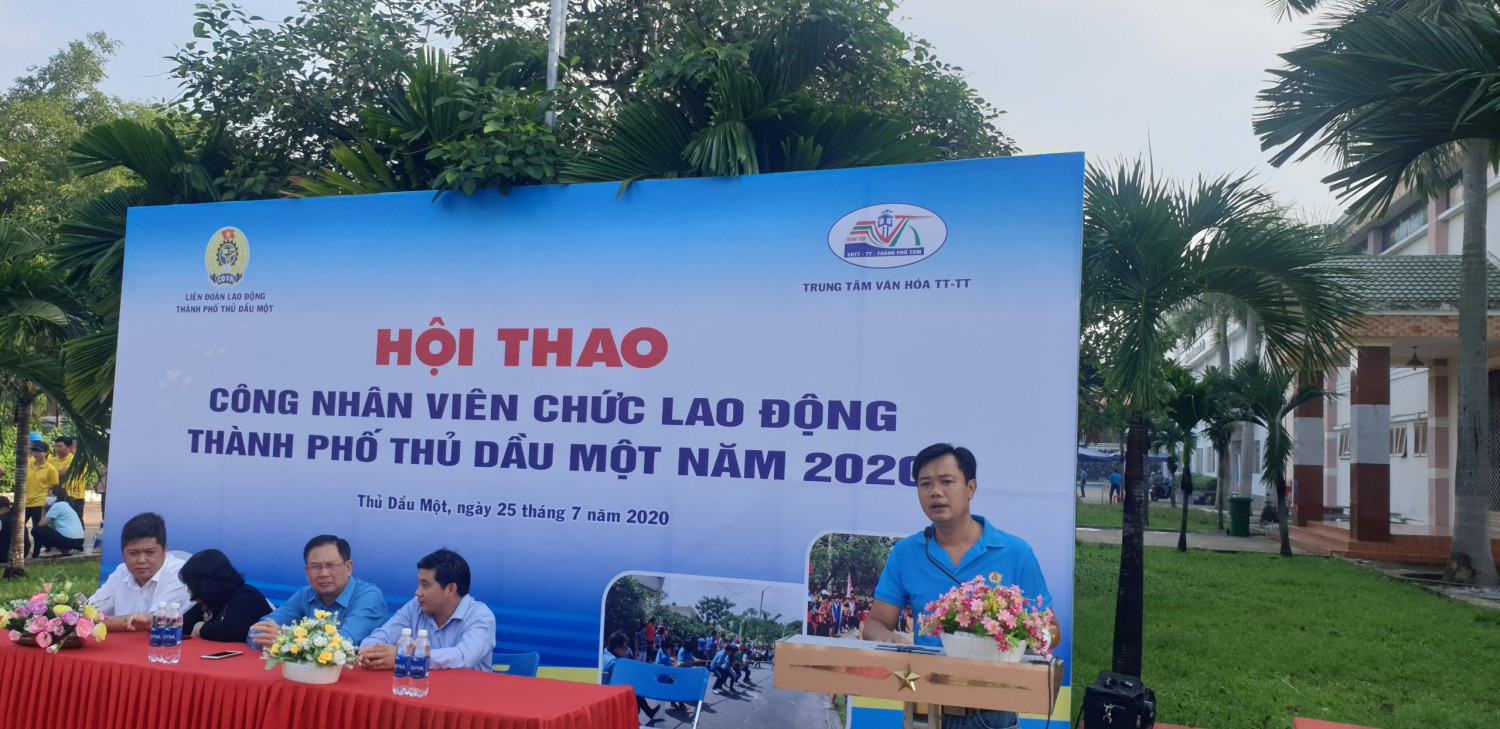 Hội thao công nhân viên chức lao động Thành phố Thủ Dầu Một  - Năm 2020
