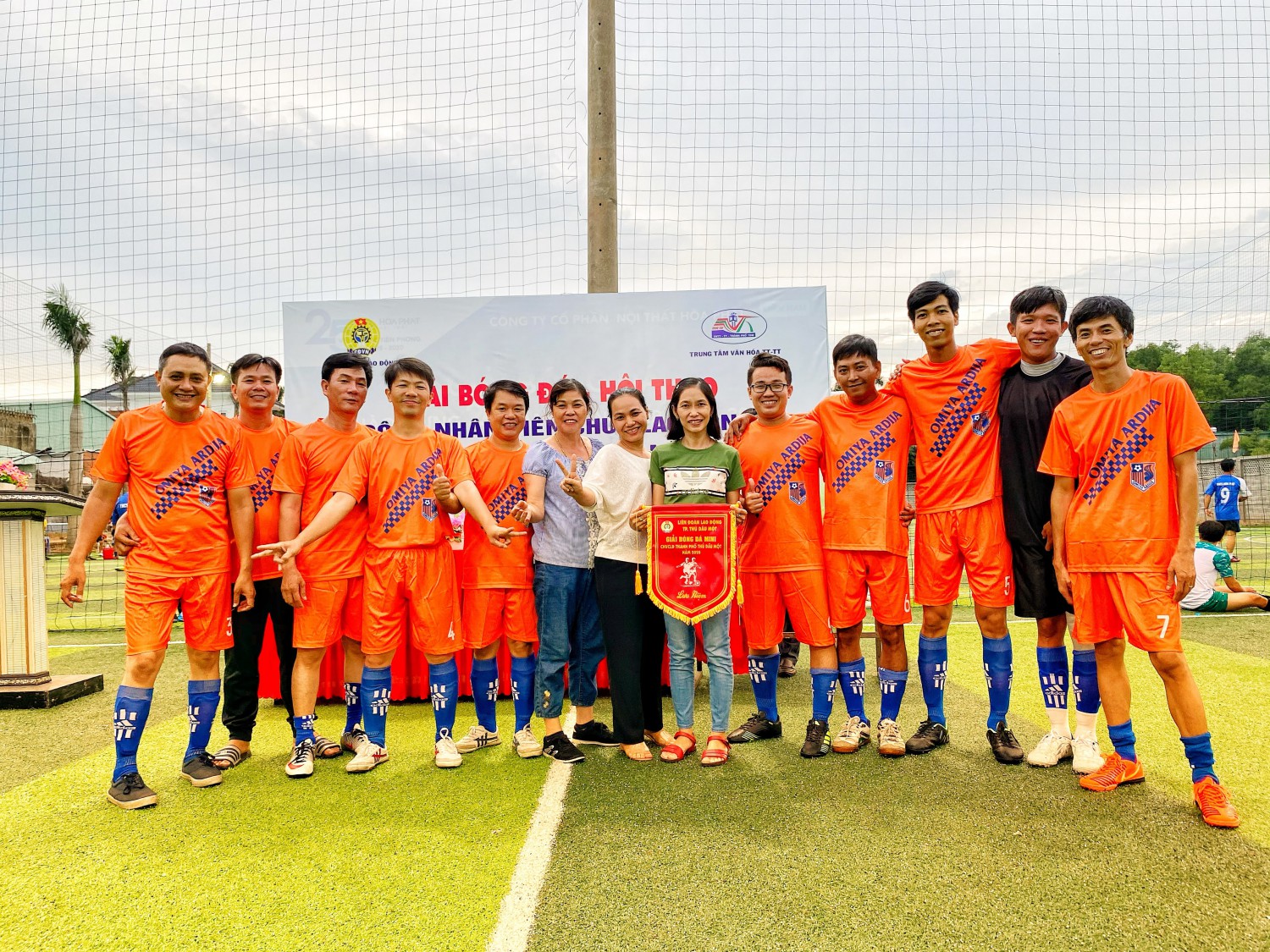 Giải bóng đá - Hội thao Công nhân viên chức lao động TP Thủ Dầu Một - Năm 2020