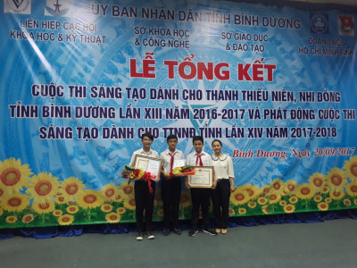 Lễ tổng kết cuộc thi sáng tạo dành cho thanh thiếu niên, nhi đồng tỉnh NH 2016 - 2017