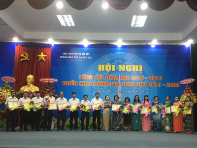 Hội nghị tổng kết năm học 2018 - 2019 và Triển khai nhiệm vụ năm học 2019 - 2020