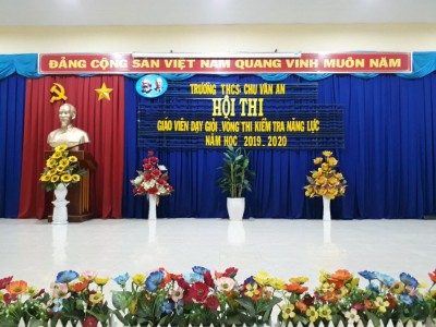 Hội thi GVG vòng trường - Năm học 2019-2020