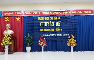 Chuyên đề: Hái hoa dân chủ môn Toán 9 - Năm học 2019-2020