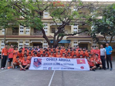 " Tình yêu bóng đá " - Giao lưu với CLB OMIYA ARDIJA Nhật Bản