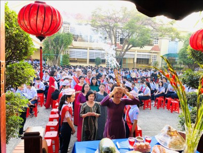 Sinh hoạt chuyên đề “ Uống nước nhớ nguồn ” kỷ niệm ngày giỗ tổ Hùng Vương 10/3