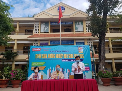 Tư vấn tuyển sinh, hướng nghiệp và phân luồng học sinh sau THCS tại Trường THCS Chu Văn An, thành phố Thủ Dầu Một, tỉnh Bình Dương