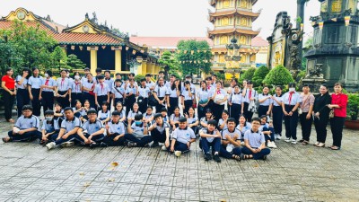Trường THCS Chu Văn An, thành phố Thủ Dầu Một, tỉnh Bình Dương tổ chức chuyên đề “Hưởng ứng Ngày Di sản Văn hóa Việt Nam” 23 tháng 11. 