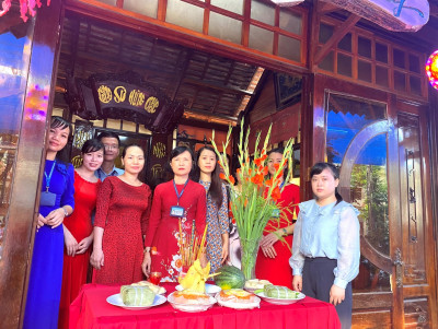 Trường THCS Chu Văn An, thành phố Thủ Dầu Một, tỉnh Bình Dương tổ chức thực hiện chuyên đề “Giỗ tổ Hùng Vương” năm học 2022 – 2023