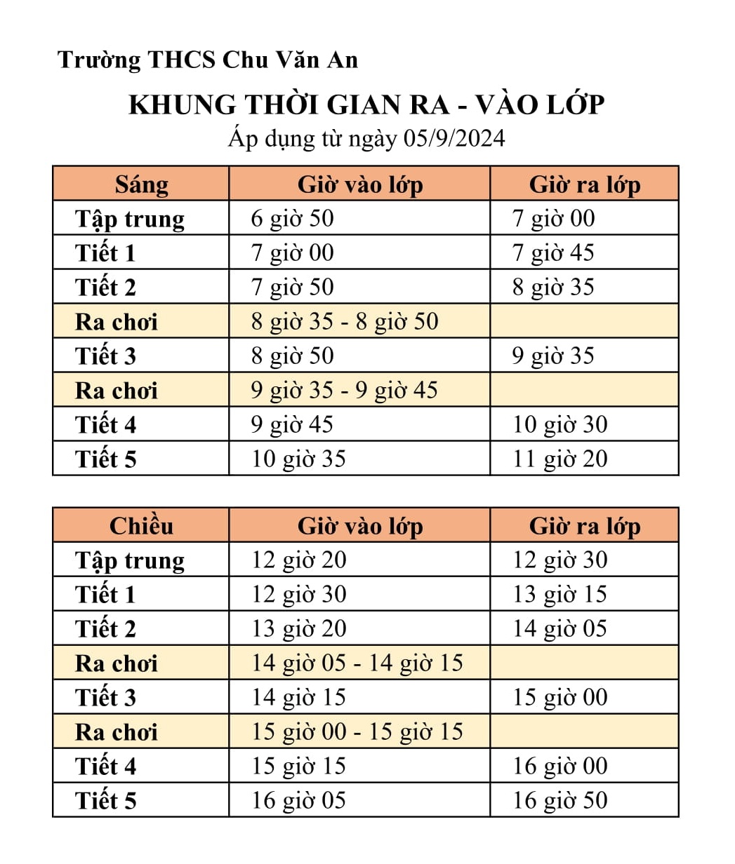 Khung thoi gian ra vao lop 2024 2025 1