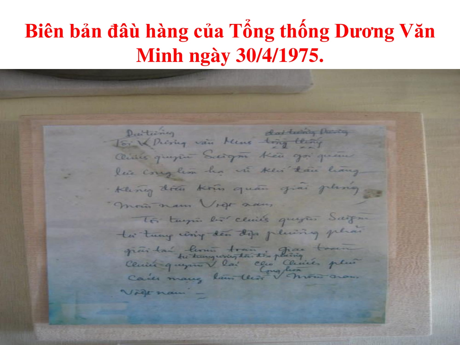 Chuyen de Ki niem 43 nam Thong nhat dat nuoc 13