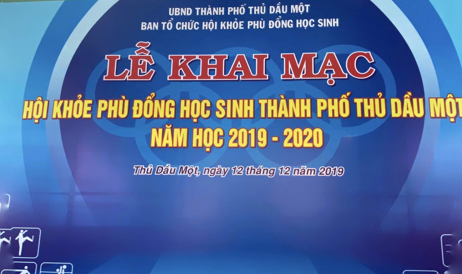 Lễ Khai mạc Hội khỏe Phù Đổng học sinh Thành phố Thủ Dầu Một năm học 2019 - 2020