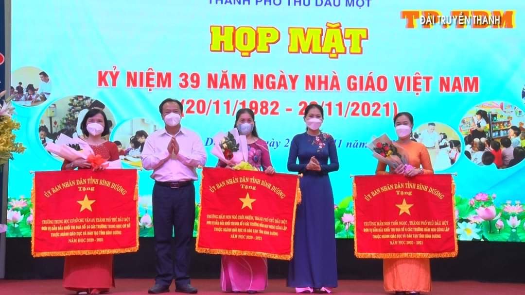 Trường THCS Chu Văn An họp mặt toạ đàm kỉ niệm Ngày Nhà giáo Việt Nam 20-11 năm học 2021 – 2022